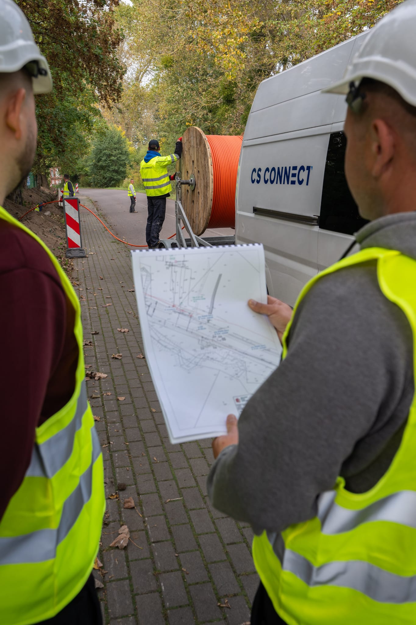 Koordynacja prac terenowych zgodnie z dokumentacją